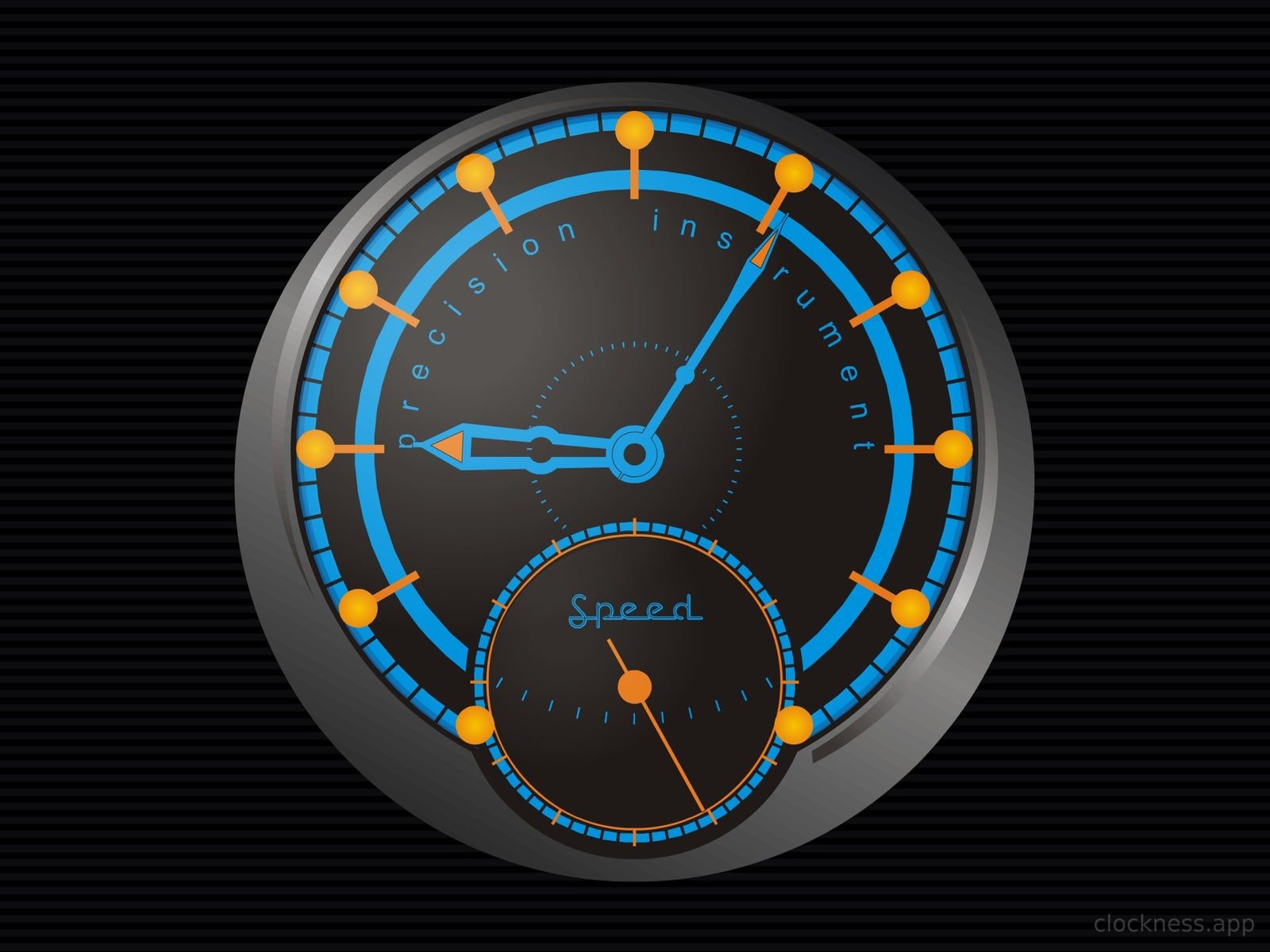 The Speed clock face
